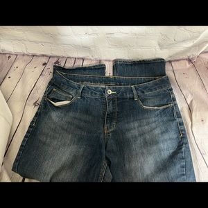 Faded glory capri jeans